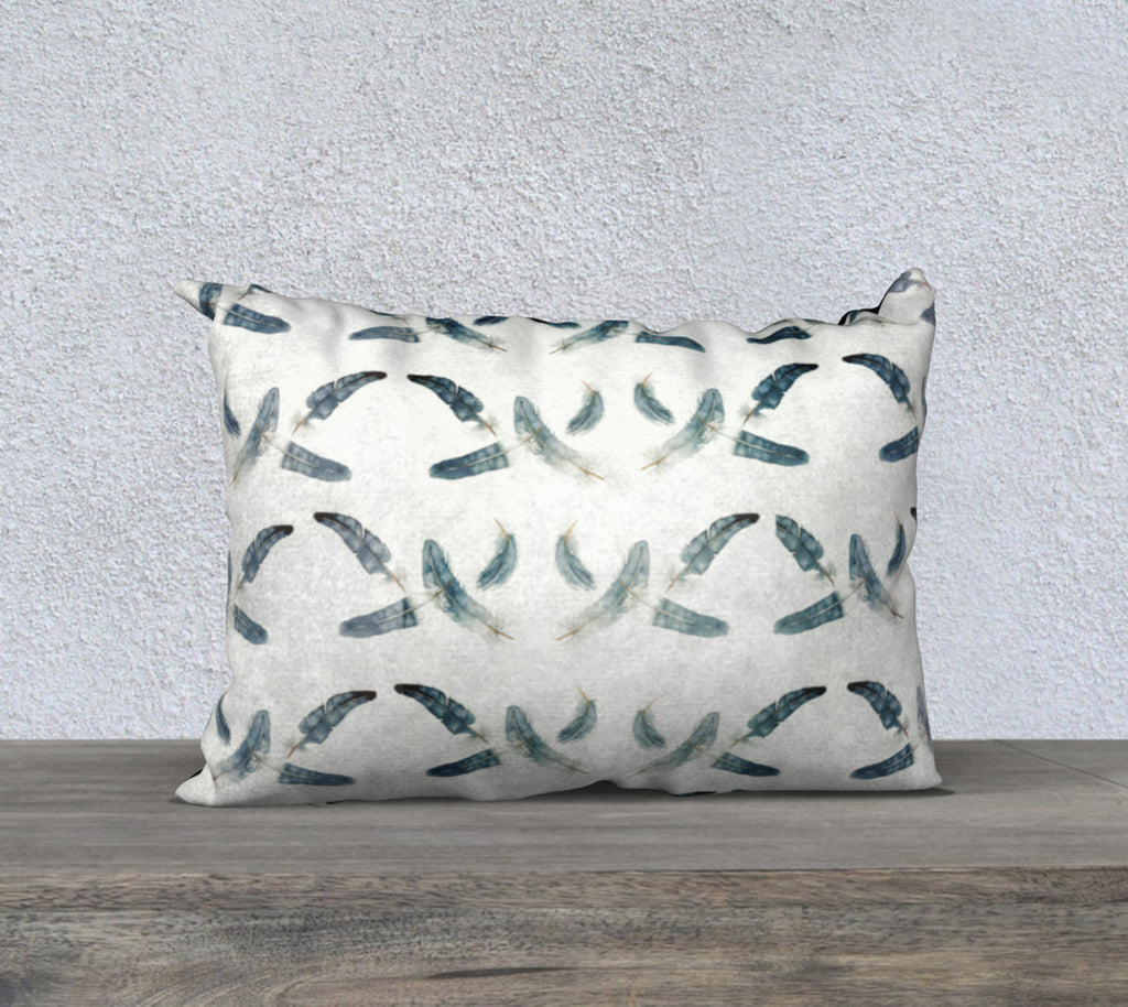 20"x14" Feathers Pillow Cover