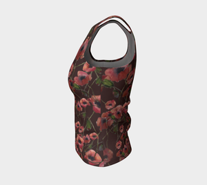 Poppies Fitted Tank (Regular)