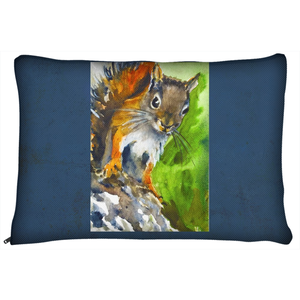 Red Squirrel Dog Bed