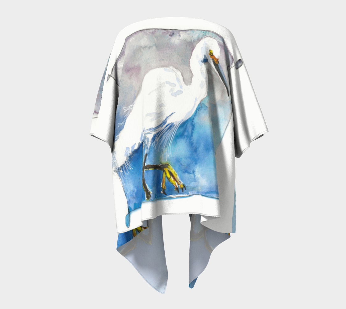 White Egret Kimono