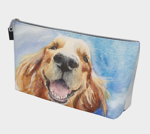 Hobbes Golden Retriever Cosmetics Bag/Clutch