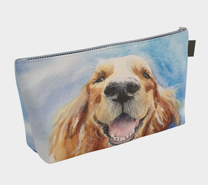 Hobbes Golden Retriever Cosmetics Bag/Clutch