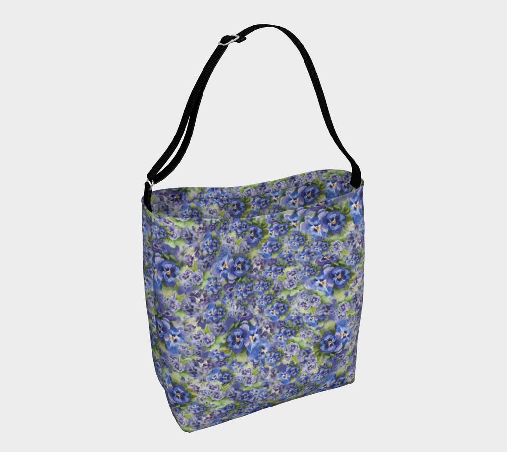 Spring Flowers Soft Stretchy Neoprene Tote