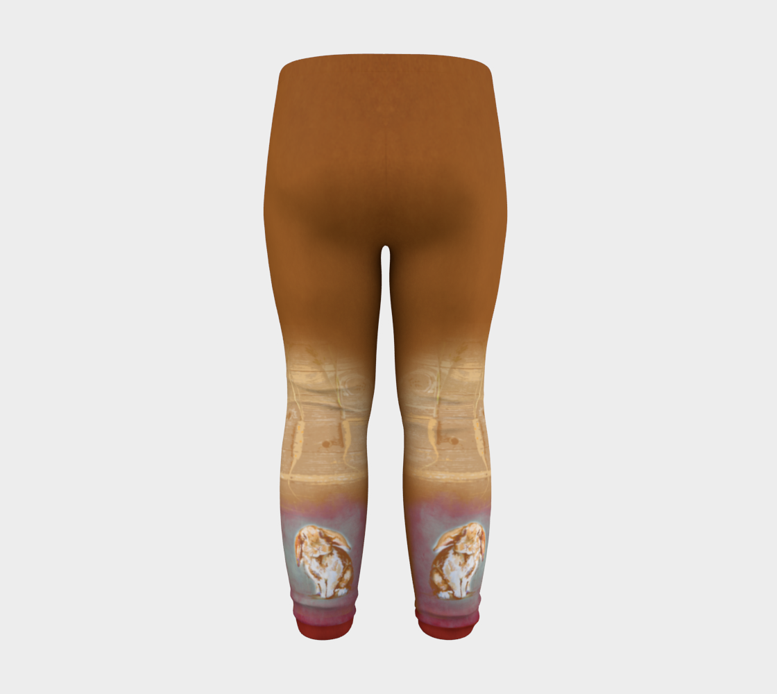 Milo Dreams of Carrots Baby Leggings