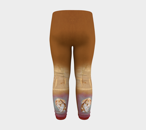Milo Dreams of Carrots Baby Leggings
