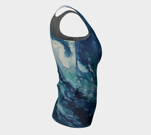 Ocean Wave Fitted Tank (Long)