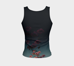 Poppies Fitted Tank (Regular)