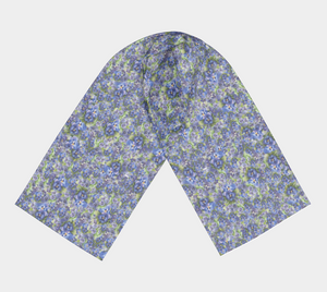 Spring Flowers Long Scarf