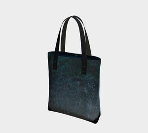 Uncommon Constellations Elegant Lined Handbag