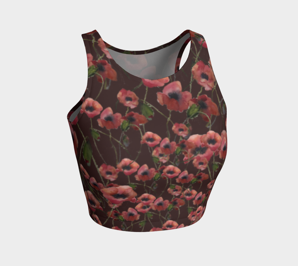 Poppies Crop Top