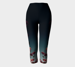 Regular Band (vs. Yoga wide band) Poppy Capris