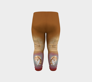 Milo Dreams of Carrots Baby Leggings