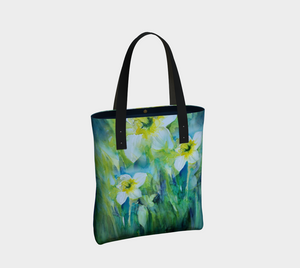 Daffodils Elegant Lined Handbag