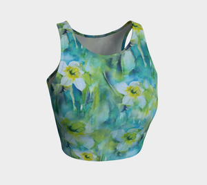 Daffodils Crop Tank