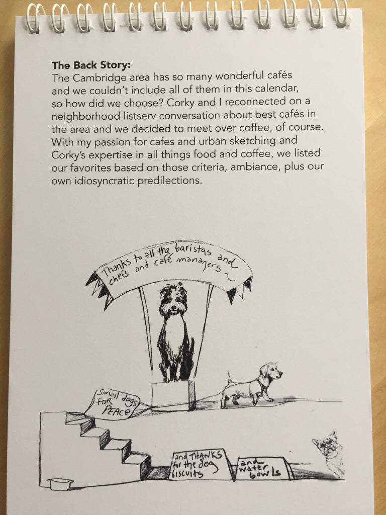 Cambridge Café Enthusiasts! 14 Postcard Collection: Cafés to Write Home About - 14 Great Cafés in and Around Cambridge, MA