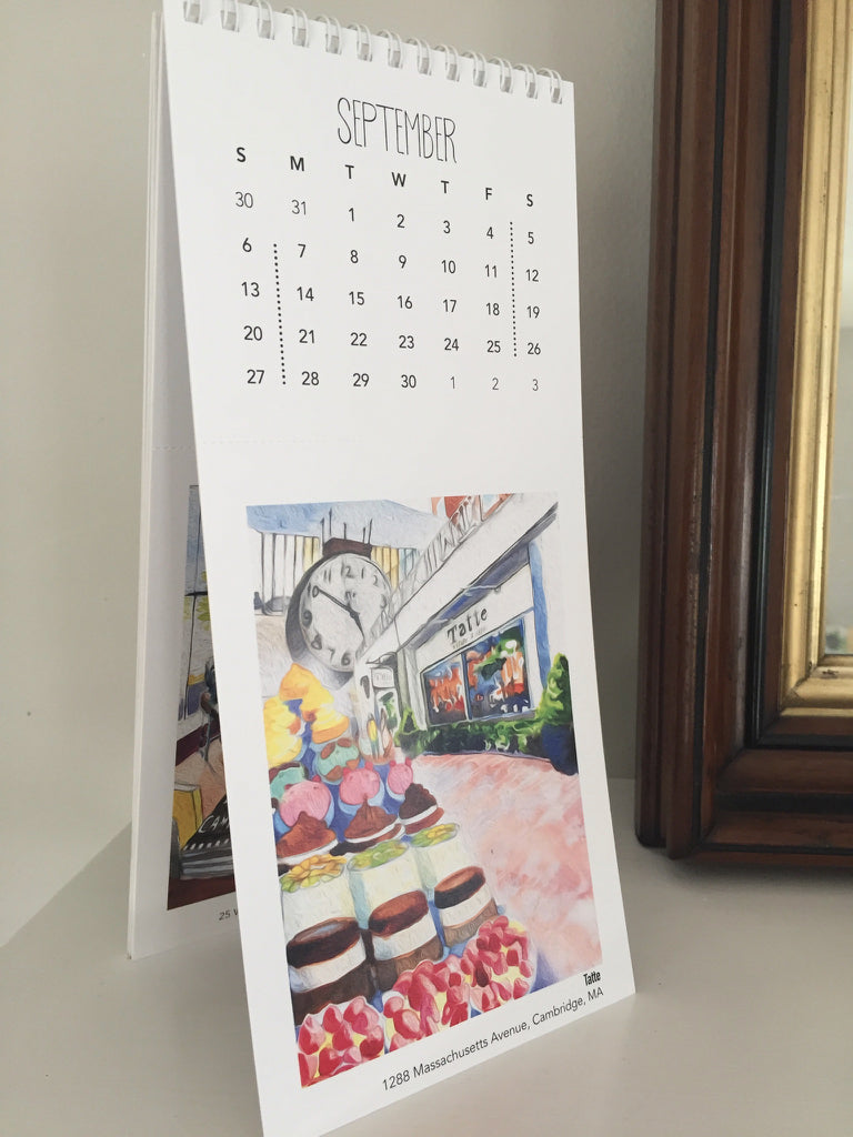 Cambridge Café Enthusiasts! 14 Postcard Collection: Cafés to Write Home About - 14 Great Cafés in and Around Cambridge, MA