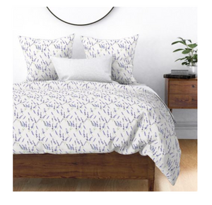 Fresh Lavender Sateen Sheet Set