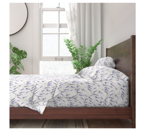 Fresh Lavender Sateen Sheet Set