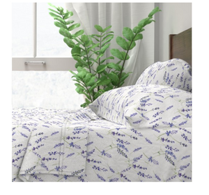 Fresh Lavender Sateen Sheet Set