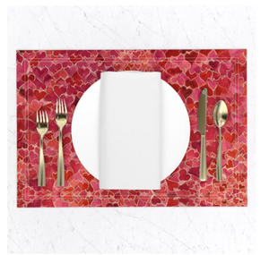 Hearts and Valentines Placemats