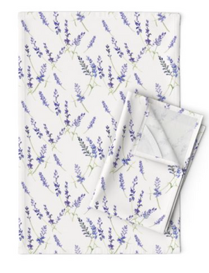 Fresh Lavender Tea Towel