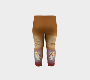 Milo Dreams of Carrots Baby Leggings
