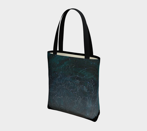 Uncommon Constellations Elegant Lined Handbag
