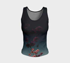 Poppies Fitted Tank (Regular)