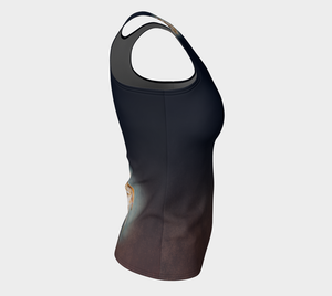 Milo Burnished Black Fitted Tank (Long)