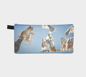 Squirrels on Swings and Squirrels for Peace Pencil Case