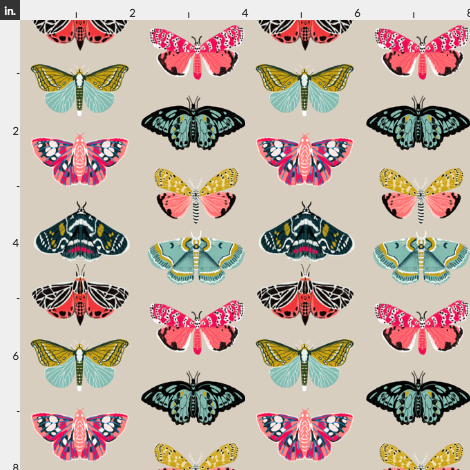 Moths and Butterflies Wallpaper