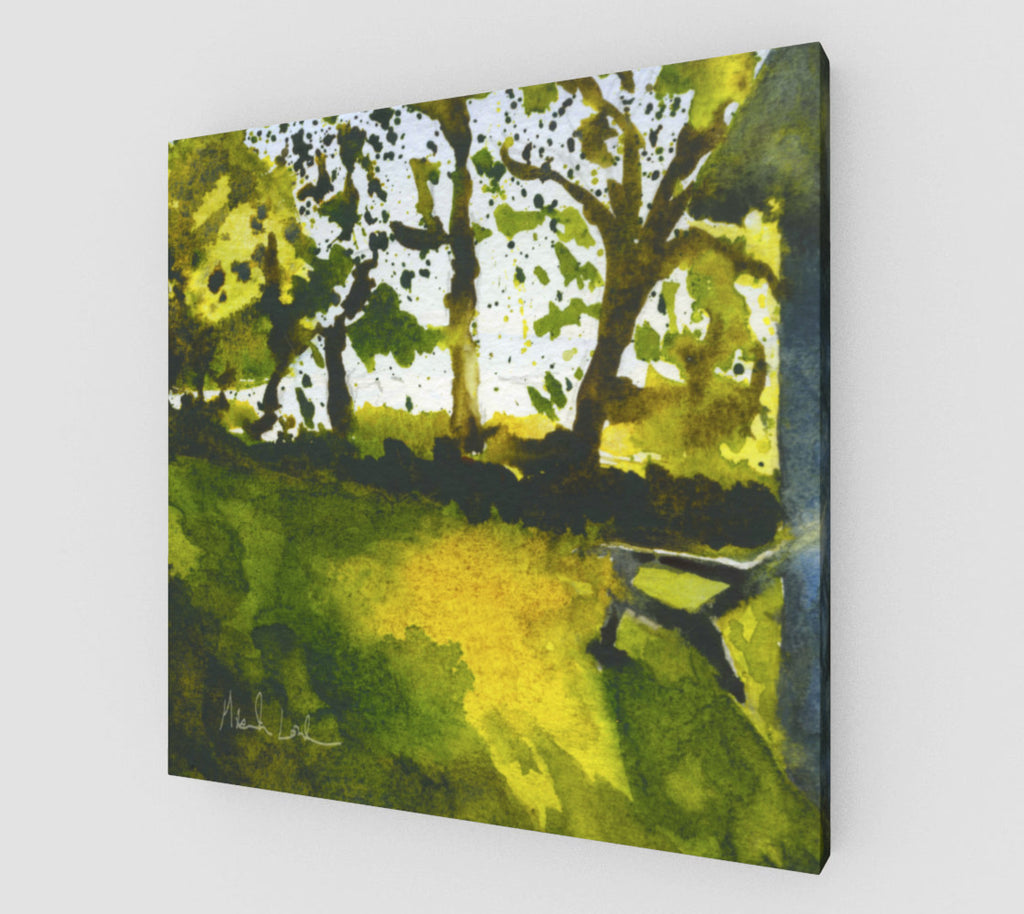 Sunrise Over the Cove Gallery Wrapped Canvas