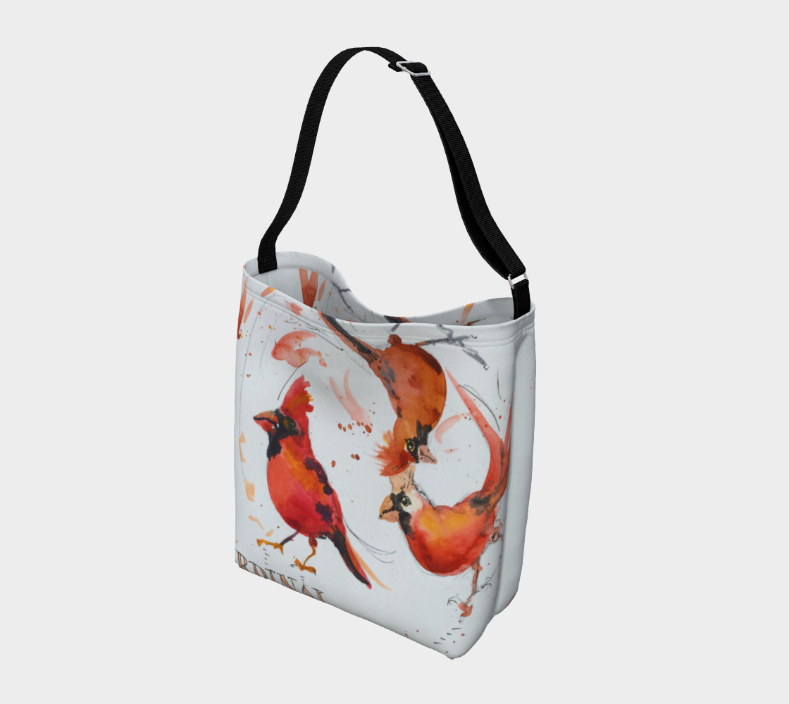Cardinal Cartwheels Soft Stretchy Neoprene Tote
