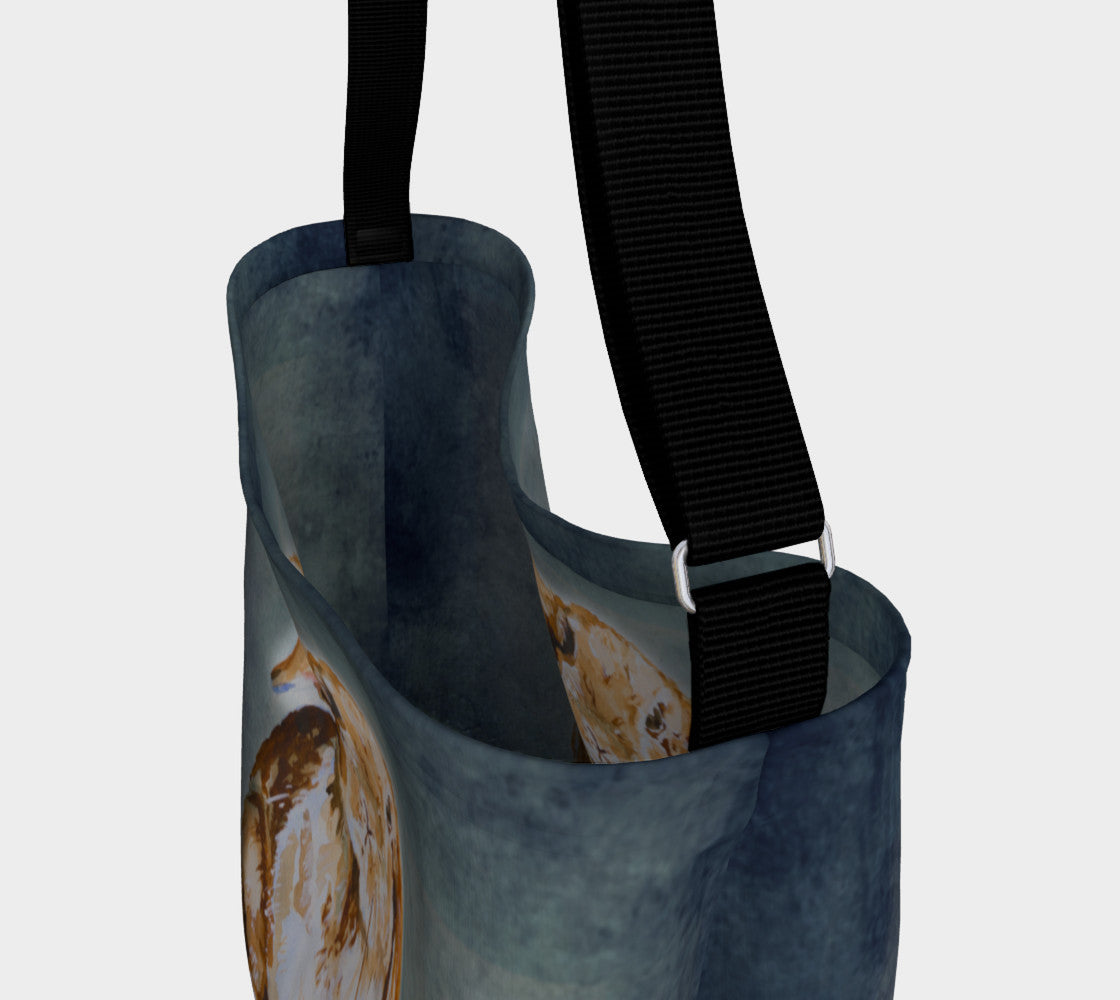 Milo the Lop-Eared Rabbit Soft Stretchy Neoprene Tote
