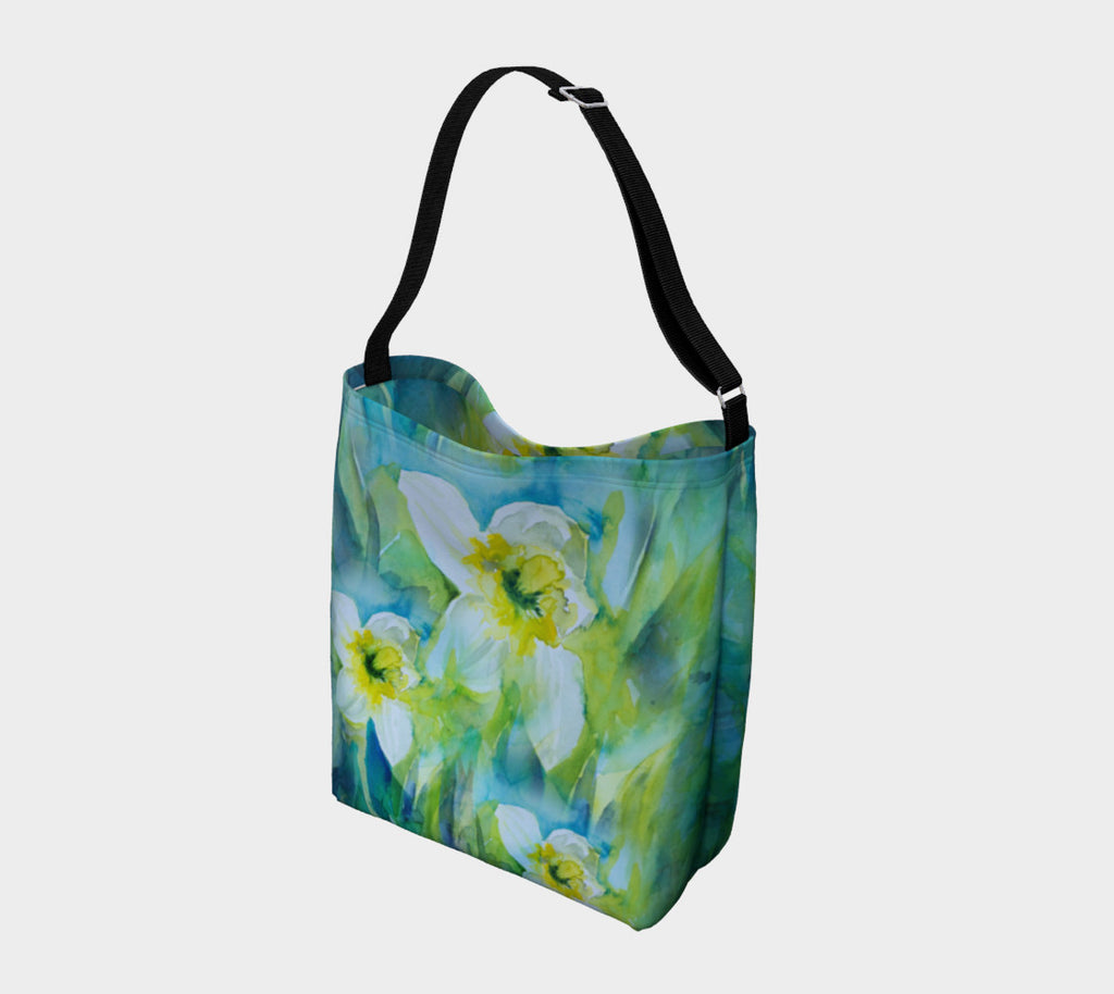 Spring Daffodils Soft Stretchy Neoprene Tote