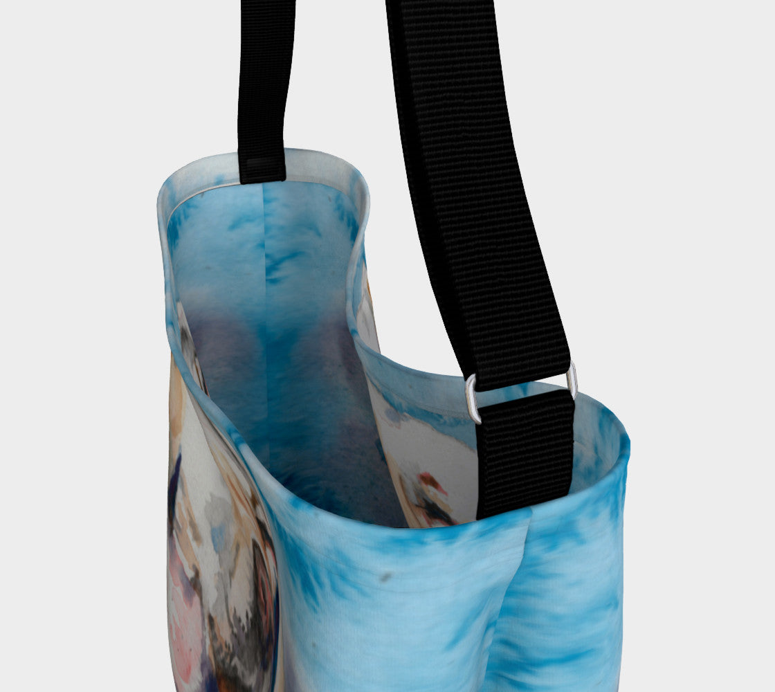 Golden Labrador Dreams Soft Stretchy Neoprene Tote