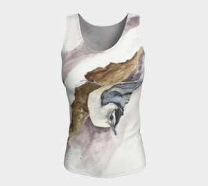 Nuthatch Fitted Tank Top (Long)