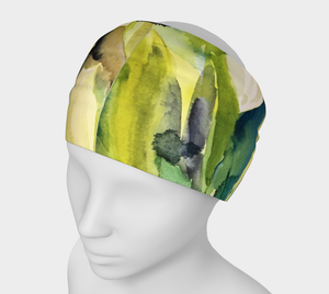 Daffodils 4 in 1 Headband/Hairband/Funnel Scarf/Scrunchy