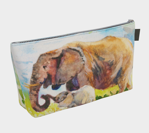 Elephant Love Cosmetics Bag/Clutch