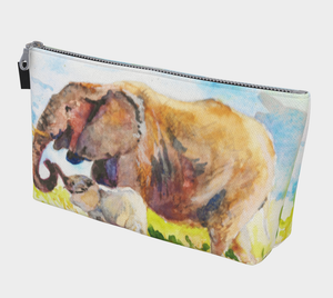 Elephant Love Cosmetics Bag/Clutch