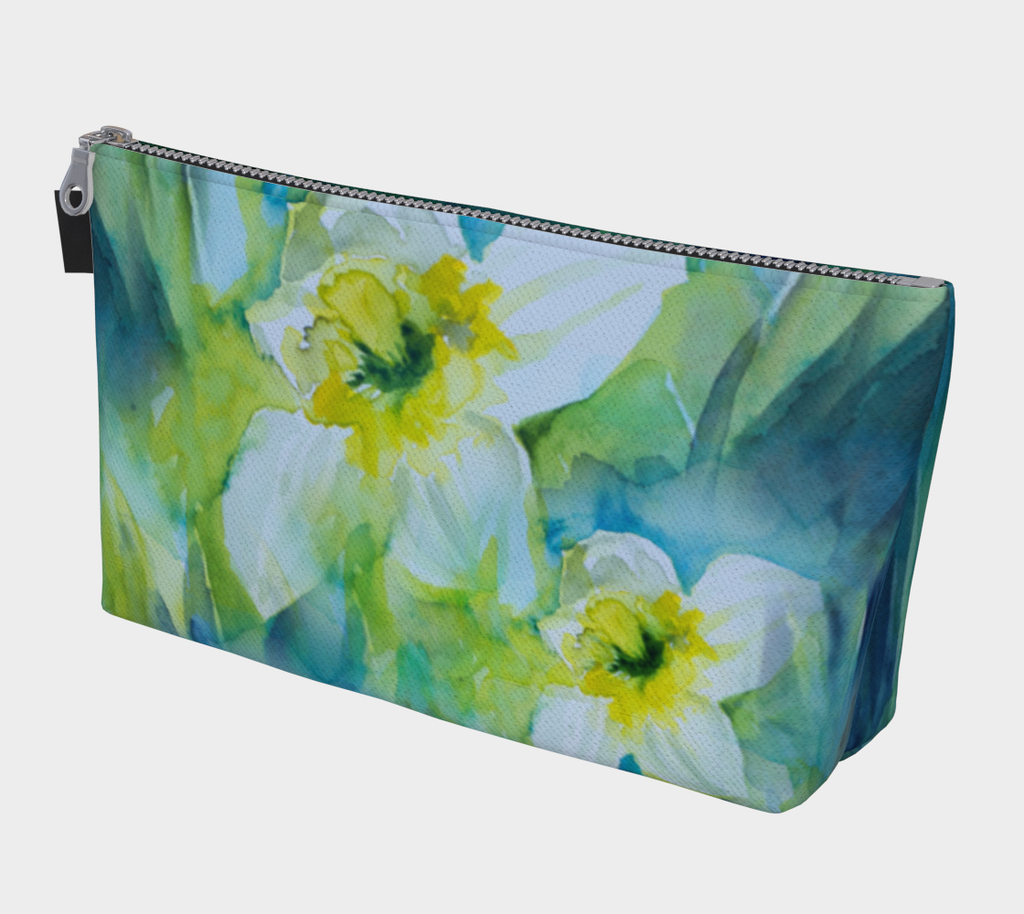 Spring Daffodils Cosmetics Bag/Clutch