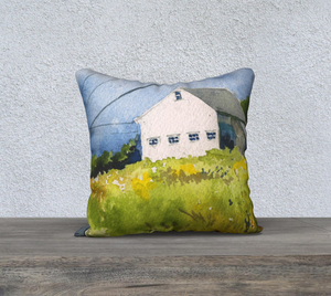 The Goldenrod Lights the Way 18"x18" Pillow Cover