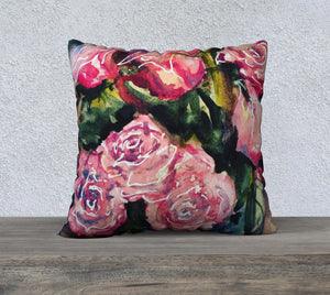 Roses Pillow Cover 22"x22"