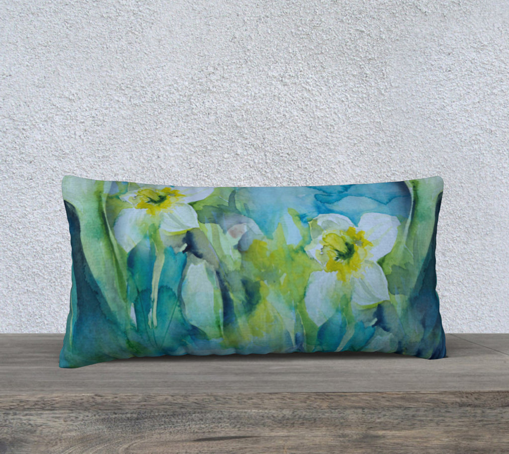 Daffodil Pillow Cover 24x12