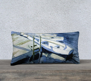 High Summer at the Dock 24"x12" Pillow Cover