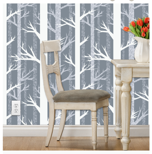 Winter Woods Wallpaper